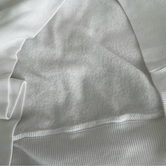 NWT new Wildfox SMALL White Snowy Tropics Sommers Snow Globe Sweatshirt flamingo - Picture 8 of 10